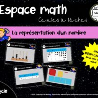 Espace Math - Cartes à tâches - Représentation d'un nombre inférieur à 100 000 - Série B